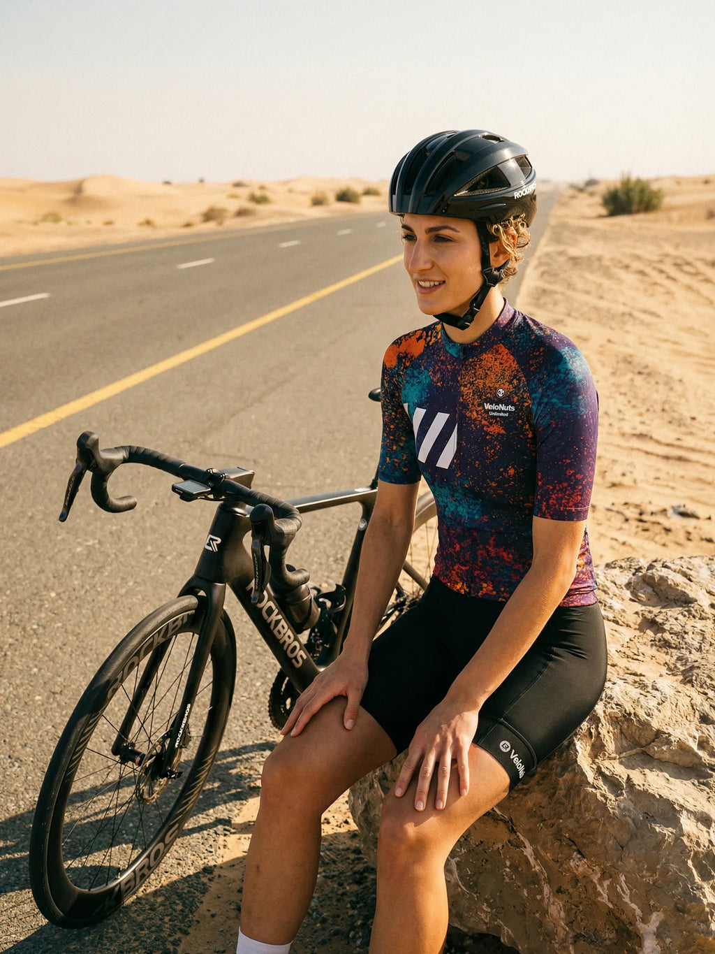Damen-Radtrikot – Solar Spray