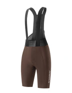 Velonuts Men's Cycling Bib Shorts with Breathable Mesh, Seamless Bonded Panels, Elastic Interface® Chamois, and Non-Slip Leg Grippers
#Color_Brown