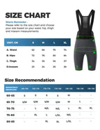 Velonuts Men's Cycling Bib Shorts with Breathable Mesh, Seamless Bonded Panels, Elastic Interface® Chamois, and Non-Slip Leg Grippers