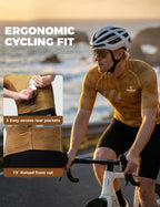 Men's Short Sleeve Cycling Jersey - Lguana