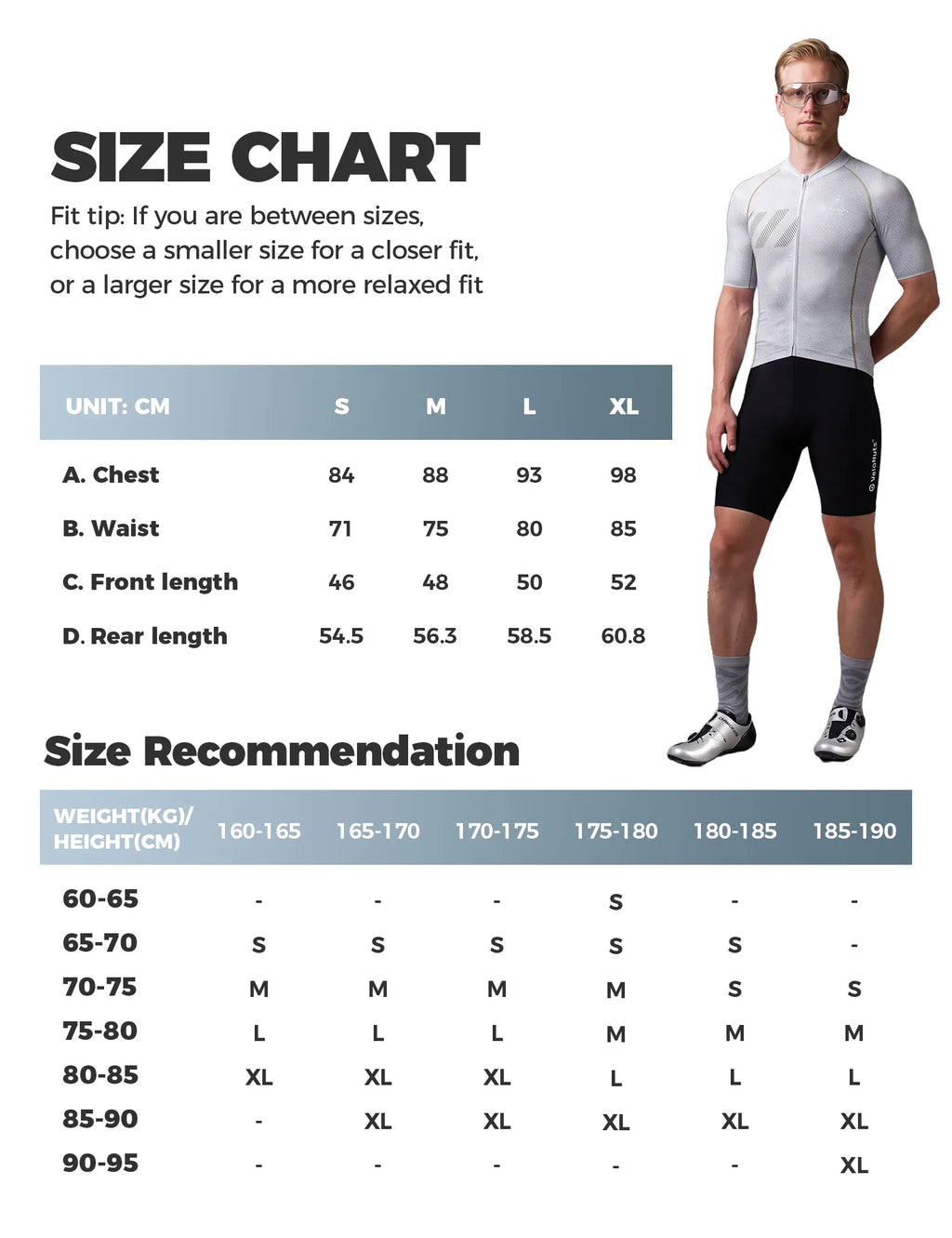 Men's Short Sleeve Cycling Jersey - Lguana