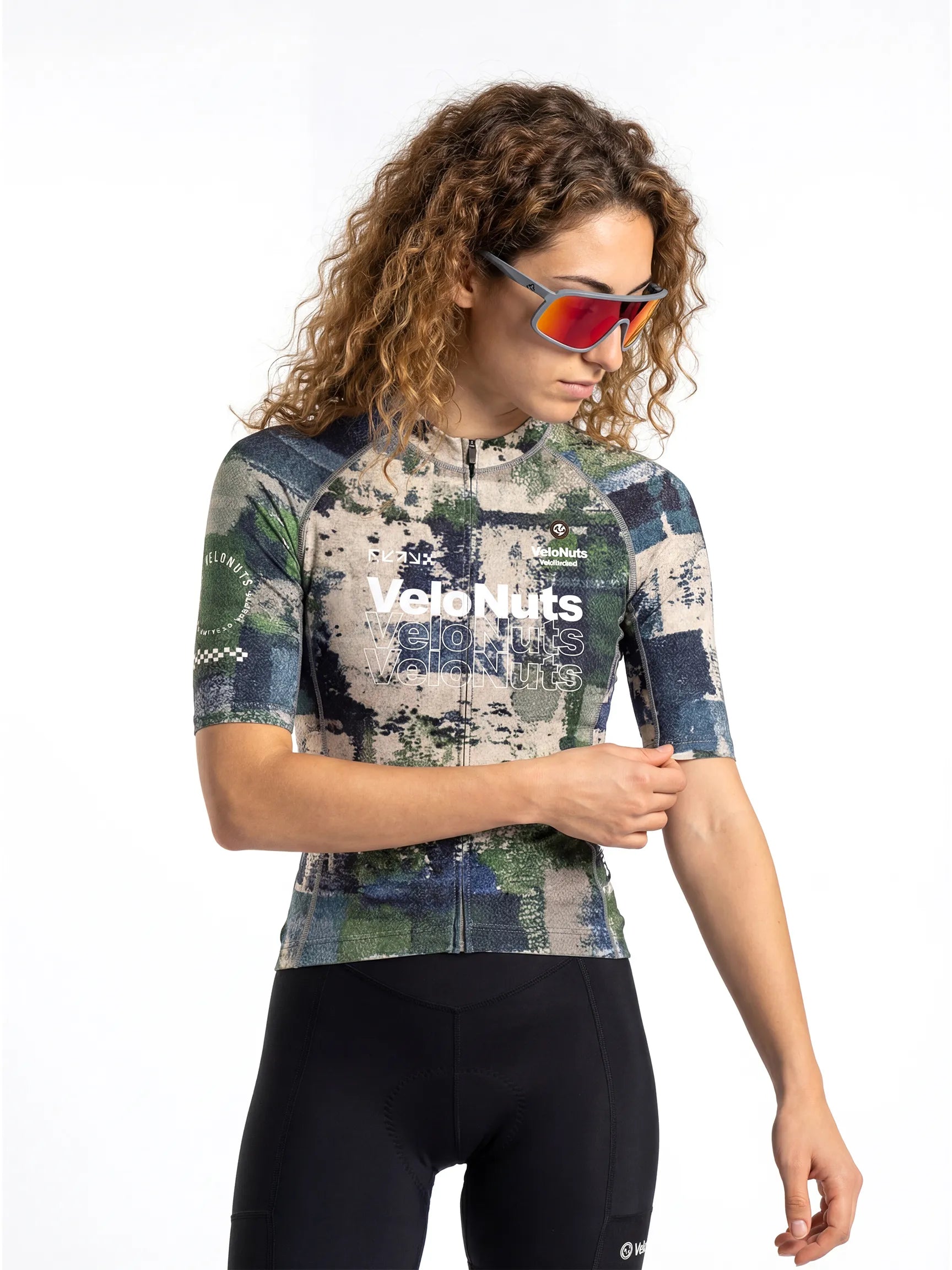 Women's Cycling Jersey – Desert Camo Edition