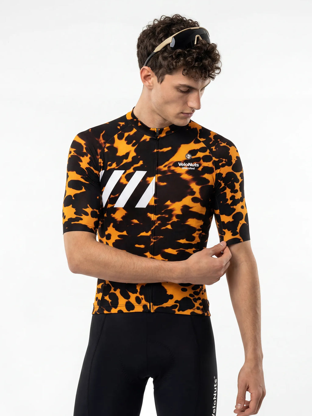 Herren-Radtrikot – Amber Tortoise