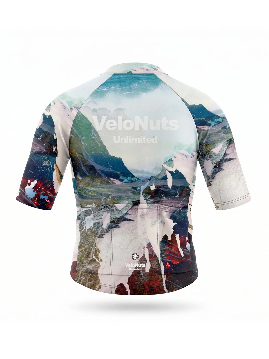 Herren-Radtrikot – Alpine Fracture