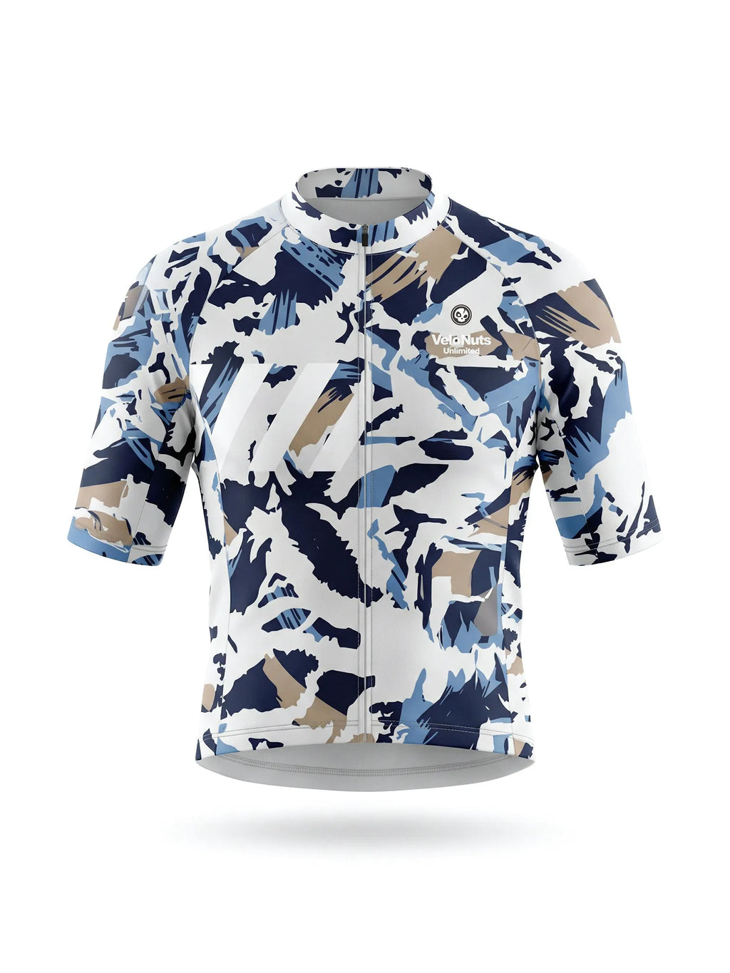 Herren-Radtrikot – Pinselblatt-Tarnmuster
