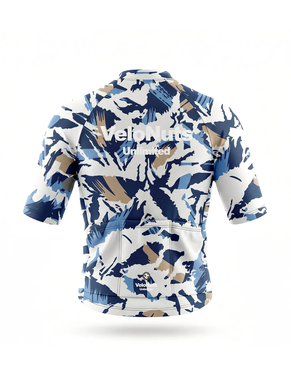 Herren-Radtrikot – Pinselblatt-Tarnmuster
