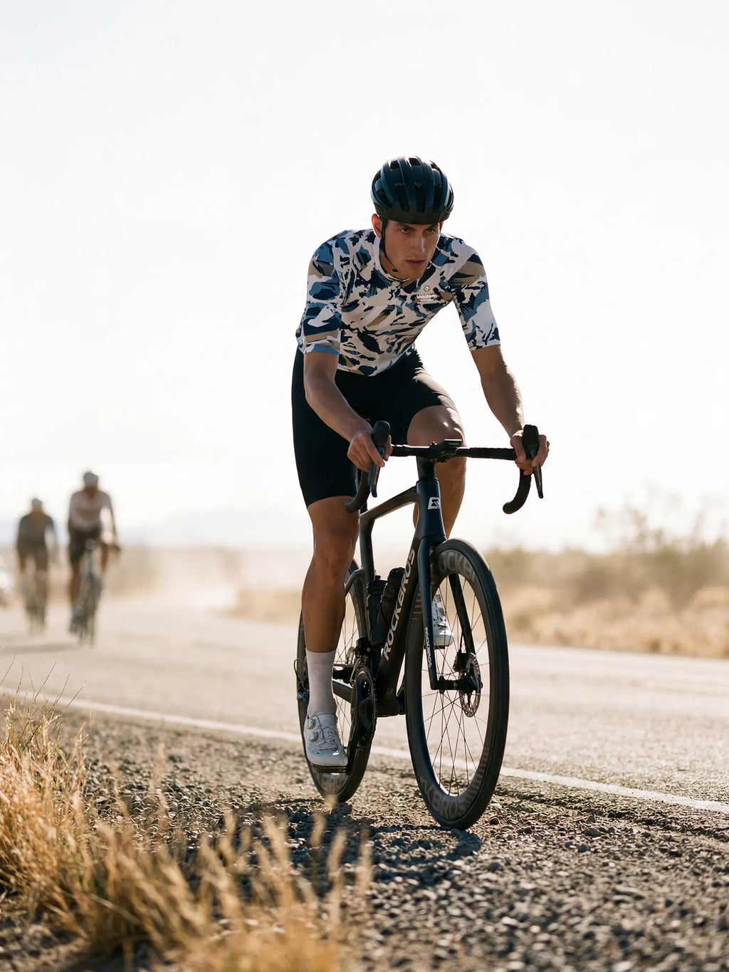 Herren-Radtrikot – Pinselblatt-Tarnmuster