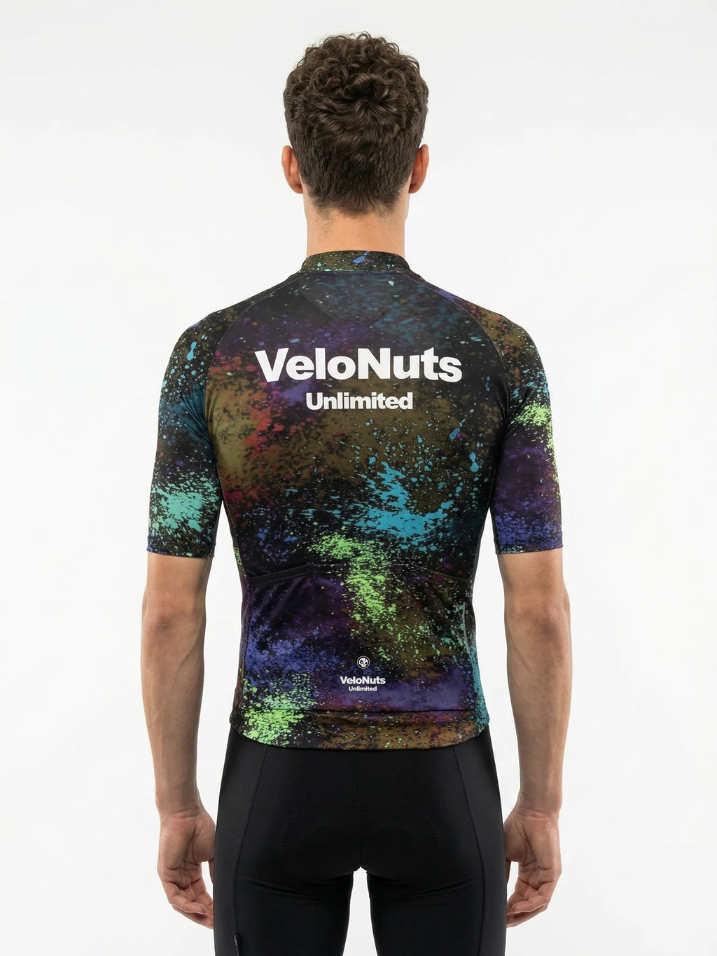 Men's Cycling Jersey-Cosmic Spray