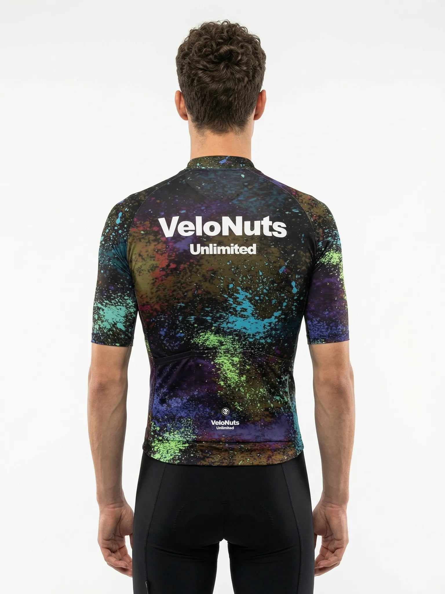 Men's Cycling Jersey-Cosmic Spray