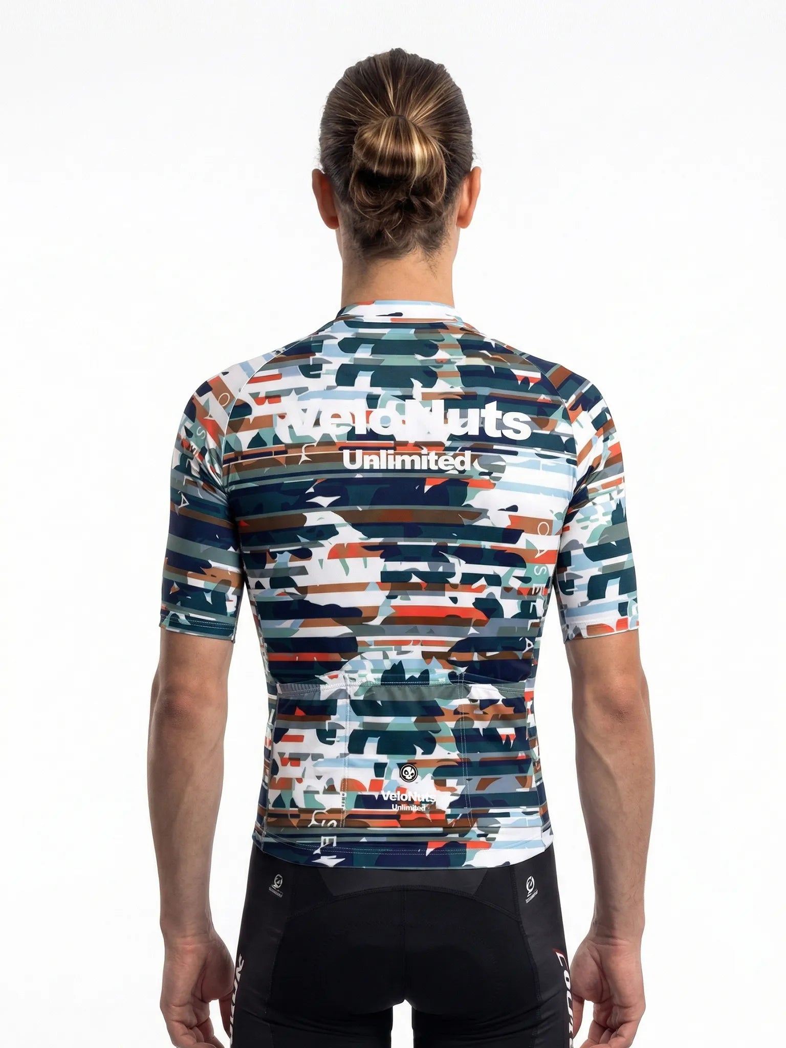 Men's Cycling Jersey-Fragment Camo