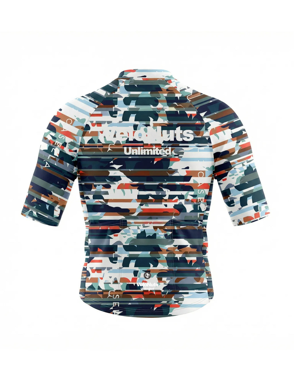 Herren-Radtrikot-Fragment Camo
