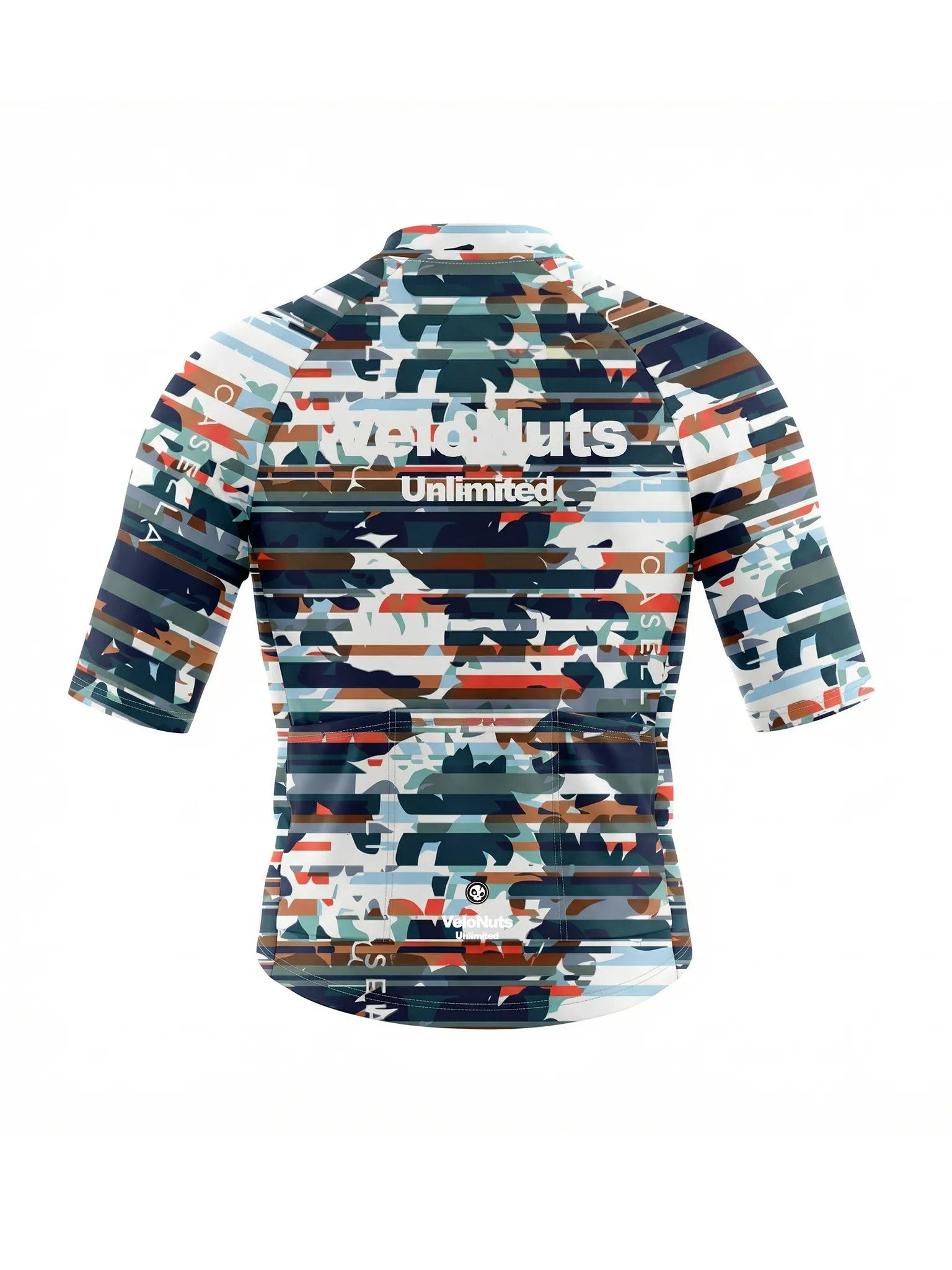 Men's Cycling Jersey-Fragment Camo