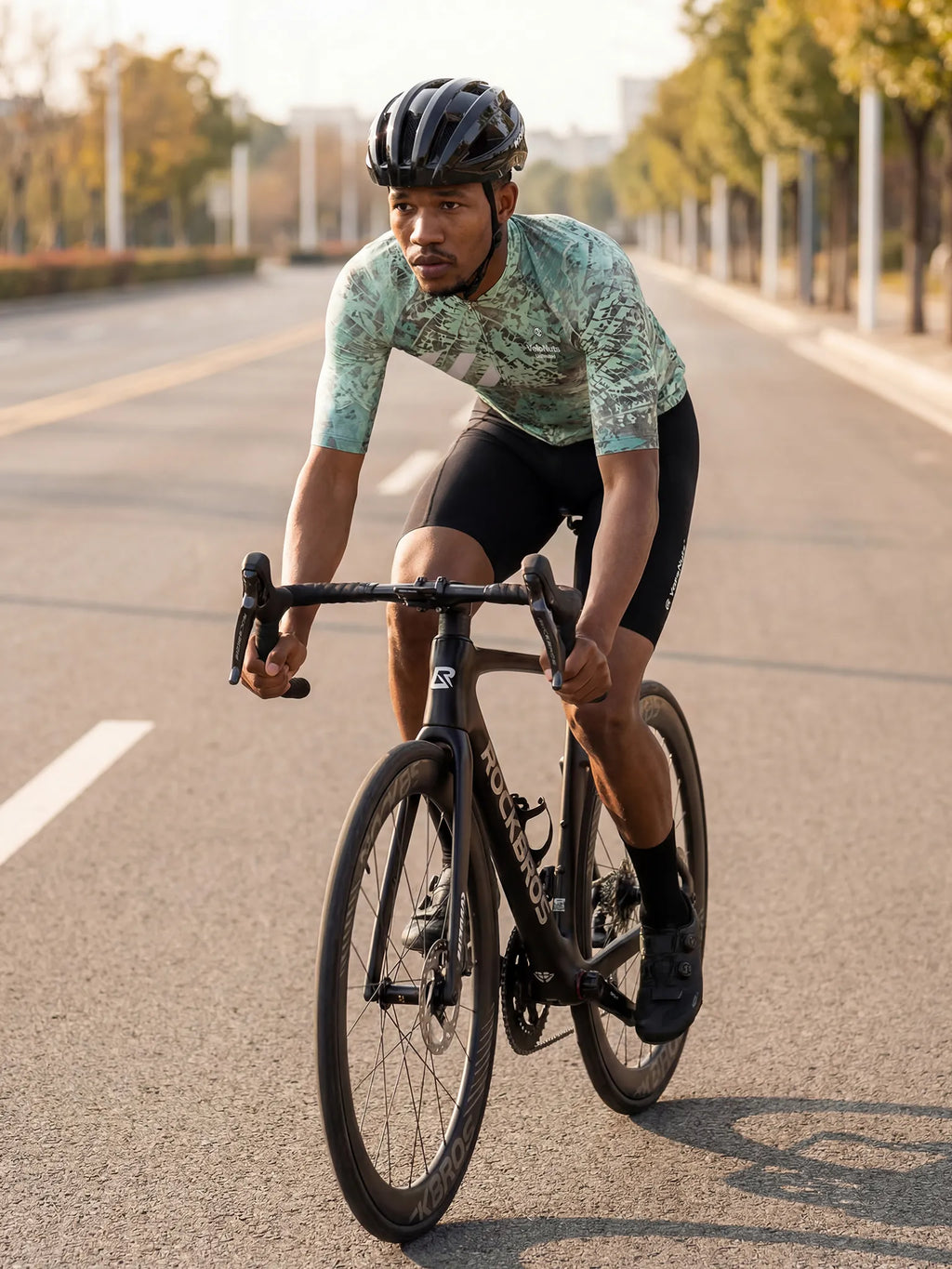 Herren-Radtrikot-Frost Scratch Camo