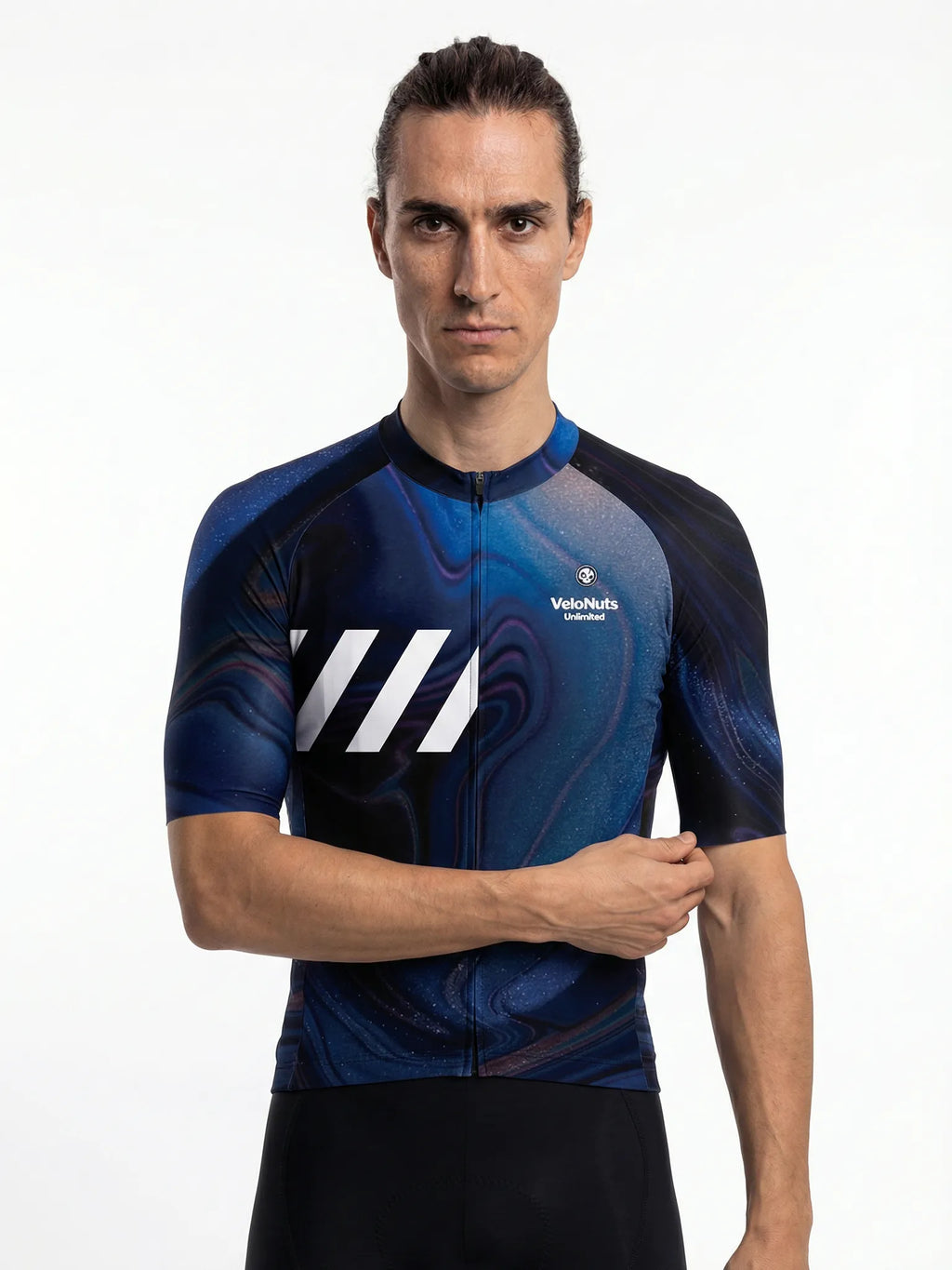 Men's Cycling Jersey-Midnight Gyre