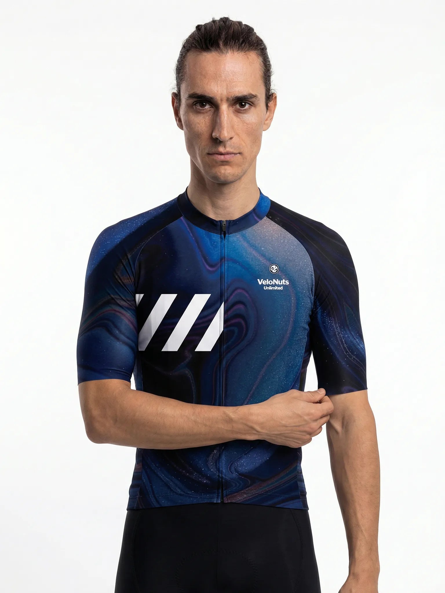 Men's Cycling Jersey-Midnight Gyre
