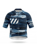 Men's Cycling Jersey-Indigo Drift