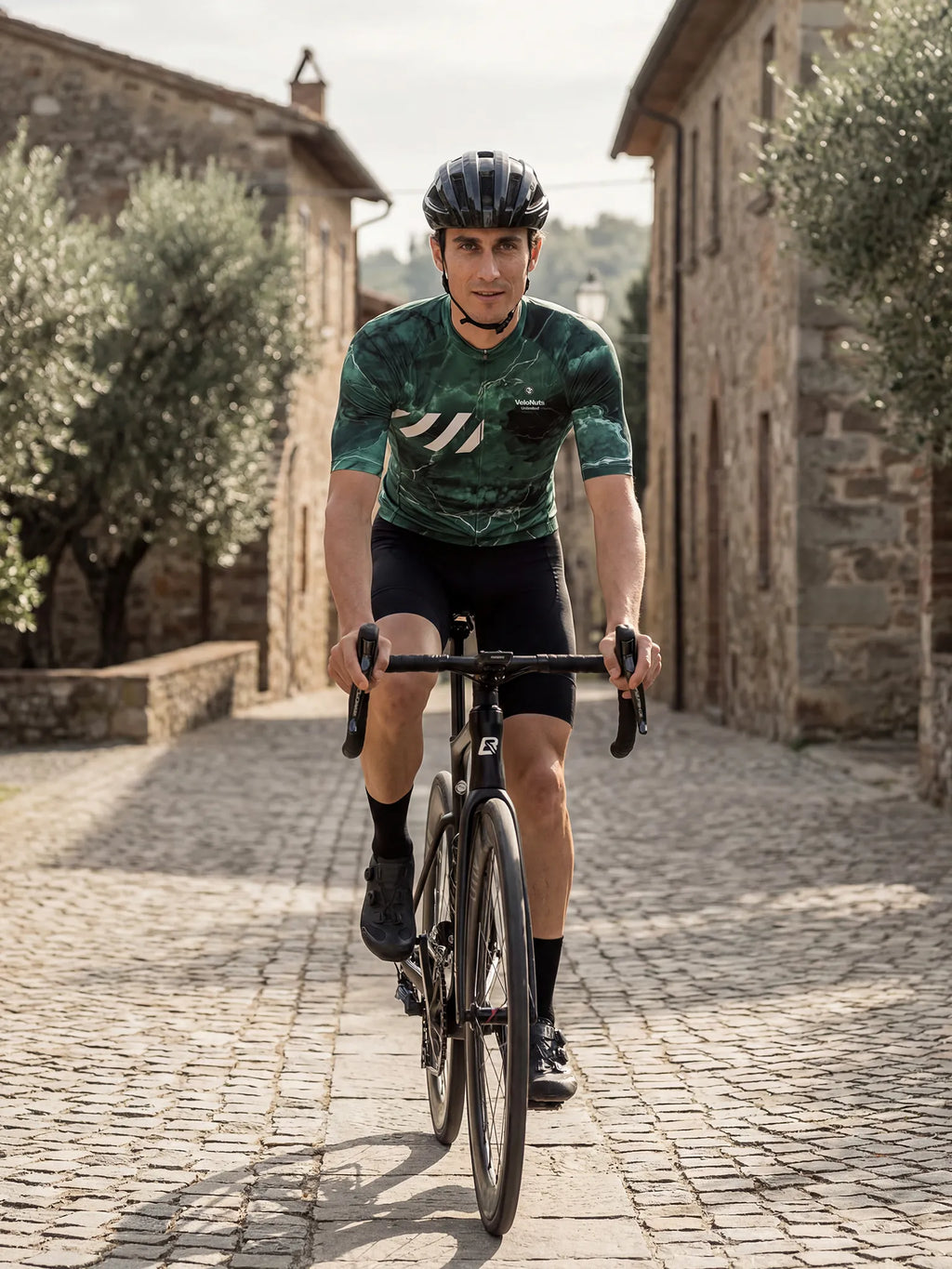 Men's Cycling Jersey-Emerald Vein