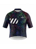 Men's Cycling Jersey-Neon Seed Burst