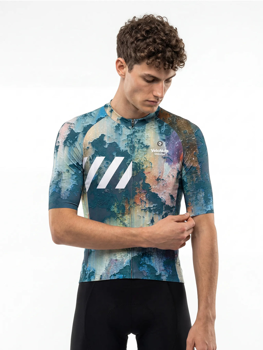 Men's Cycling Jersey-Pixel Drift