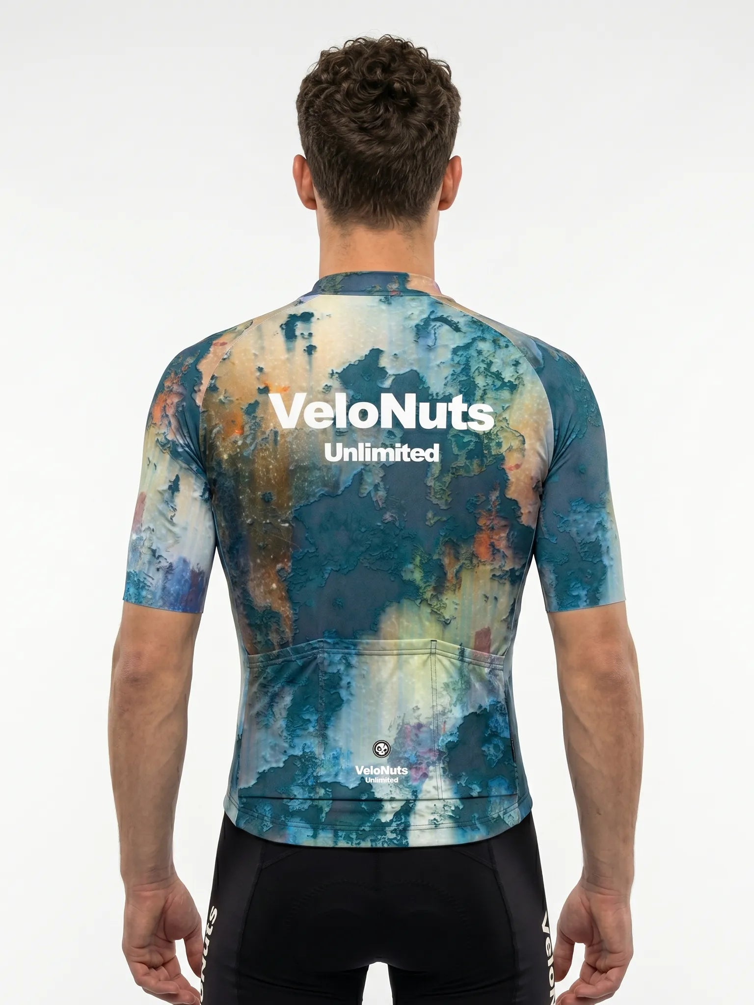 Men's Cycling Jersey-Pixel Drift