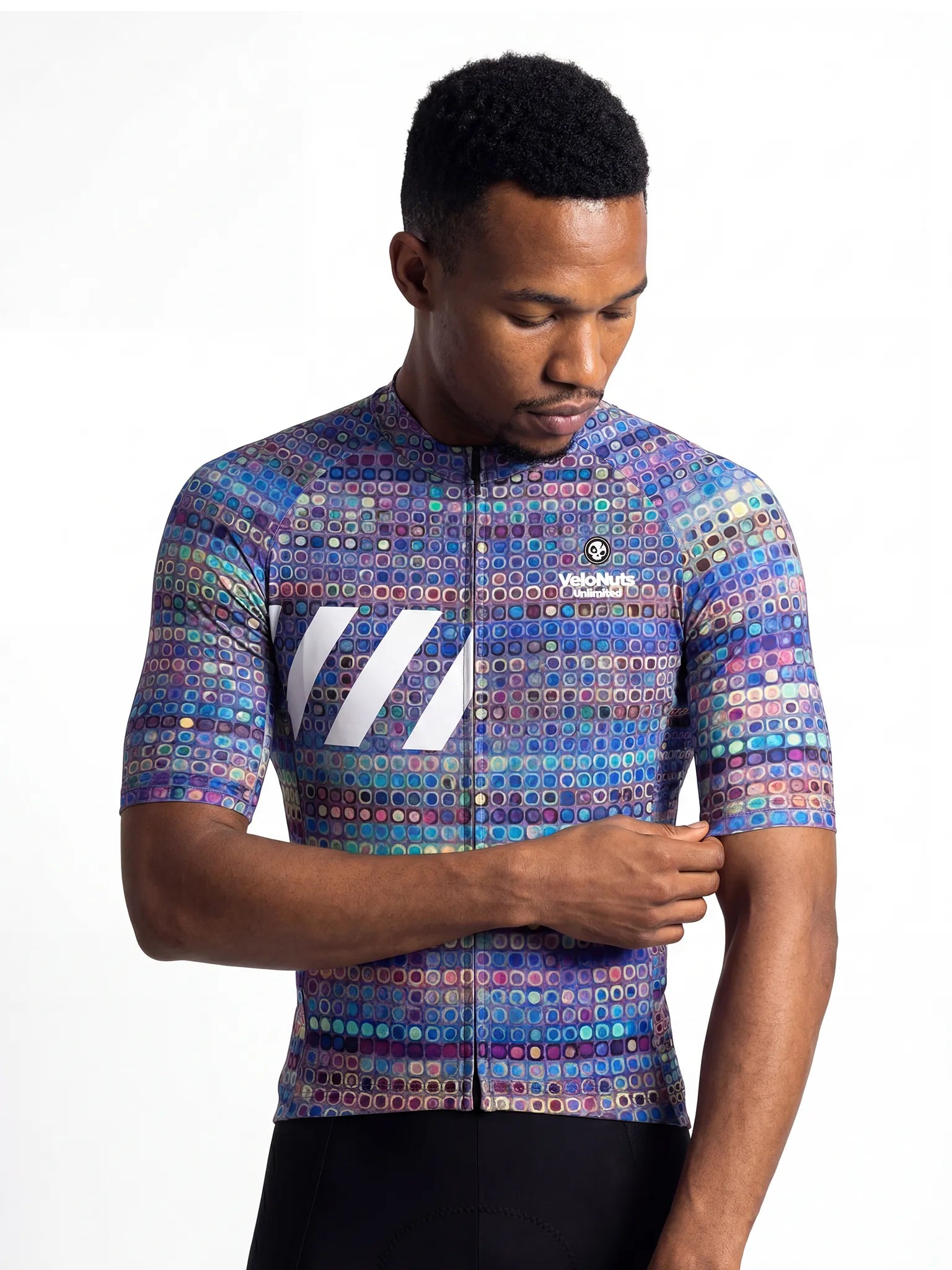 Men's Cycling Jersey-Prism Mosaic