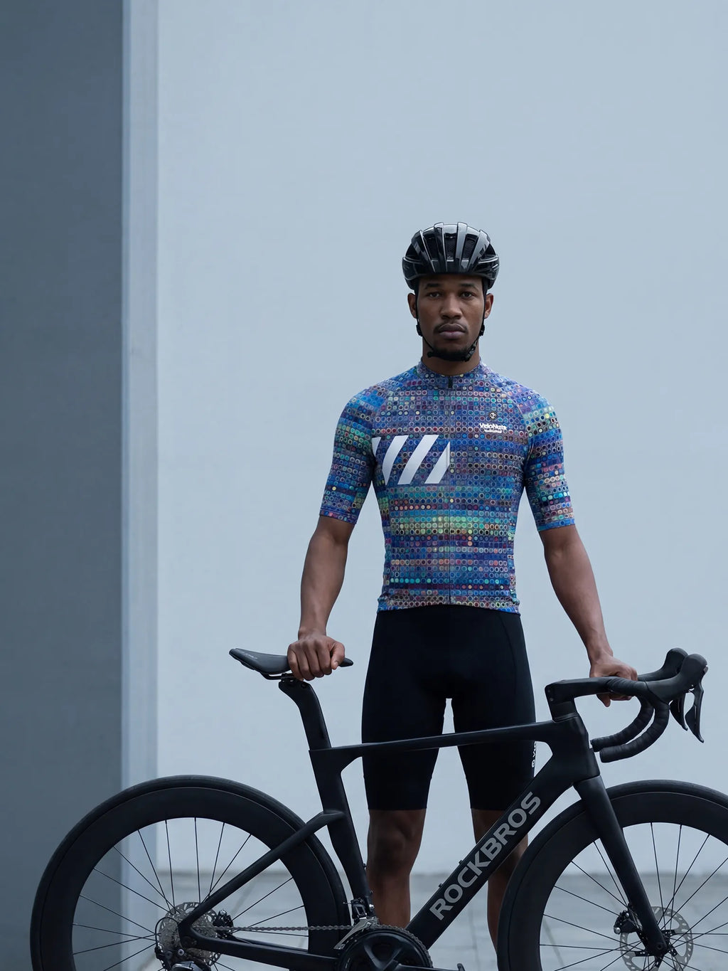 Herren-Radtrikot – Prisma-Mosaik
