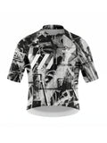 Men's Cycling Jersey-Rust Scratch