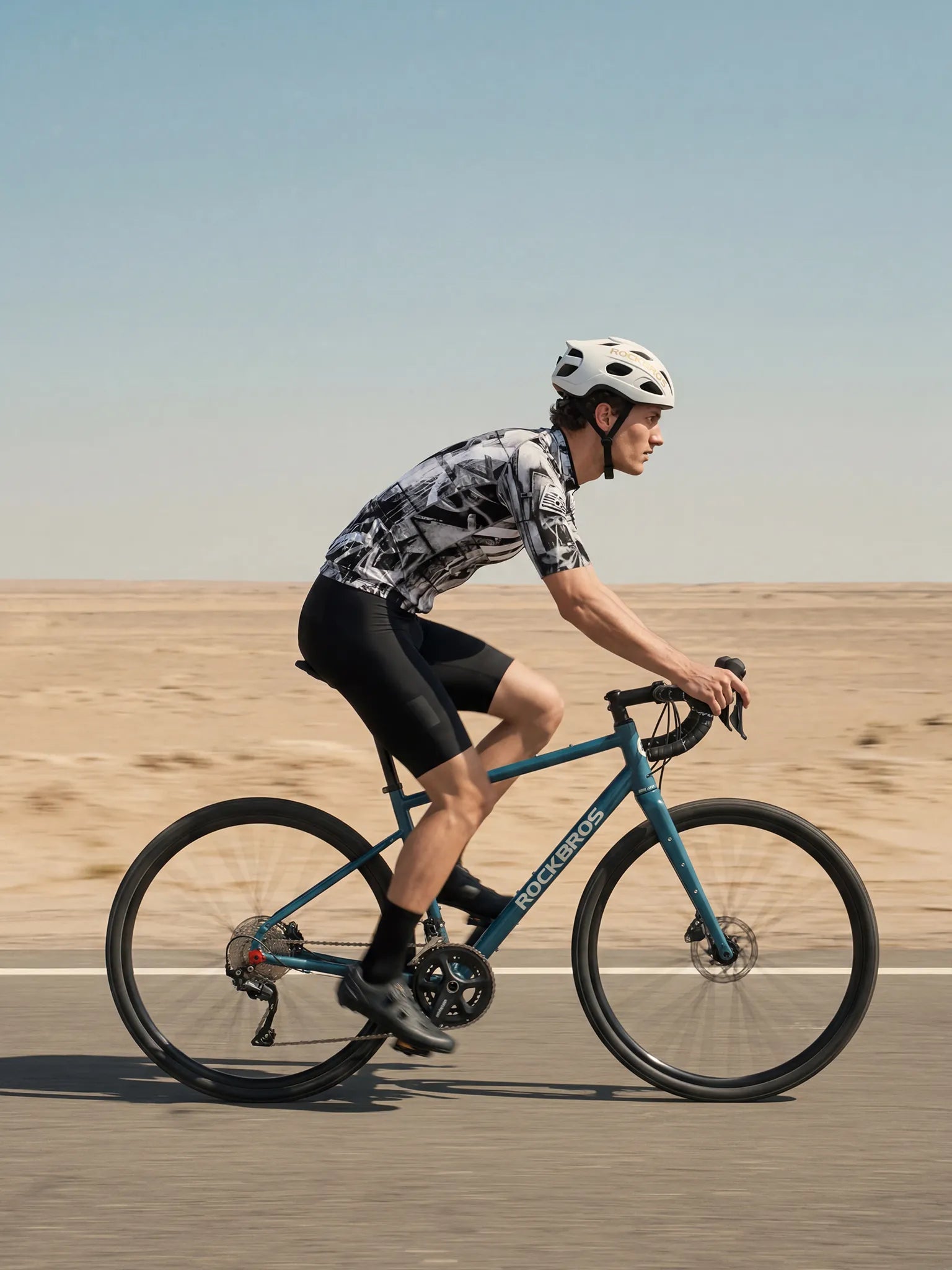 Men's Cycling Jersey-Rust Scratch
