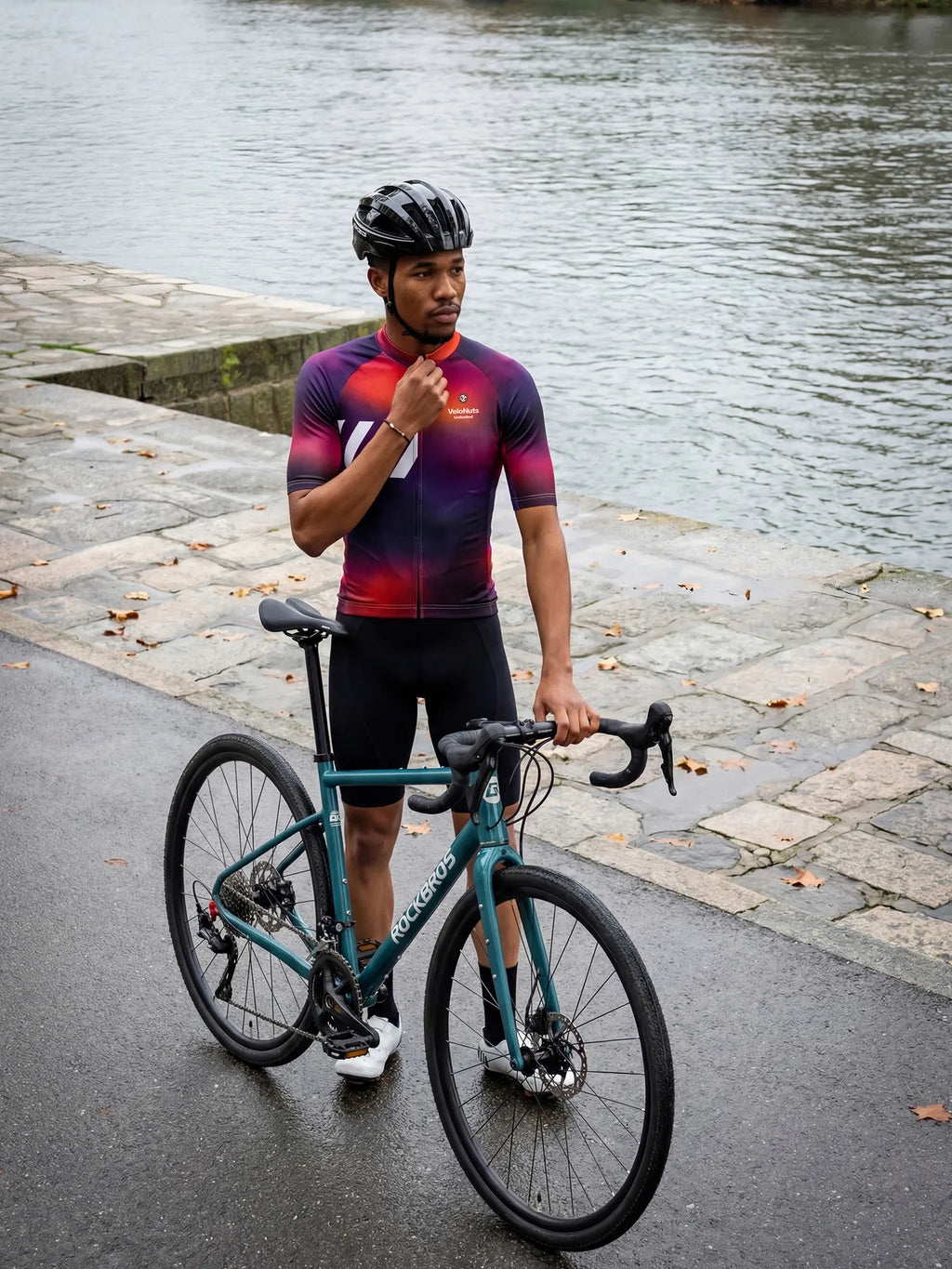 Men's Cycling Jersey-Solar Dusk