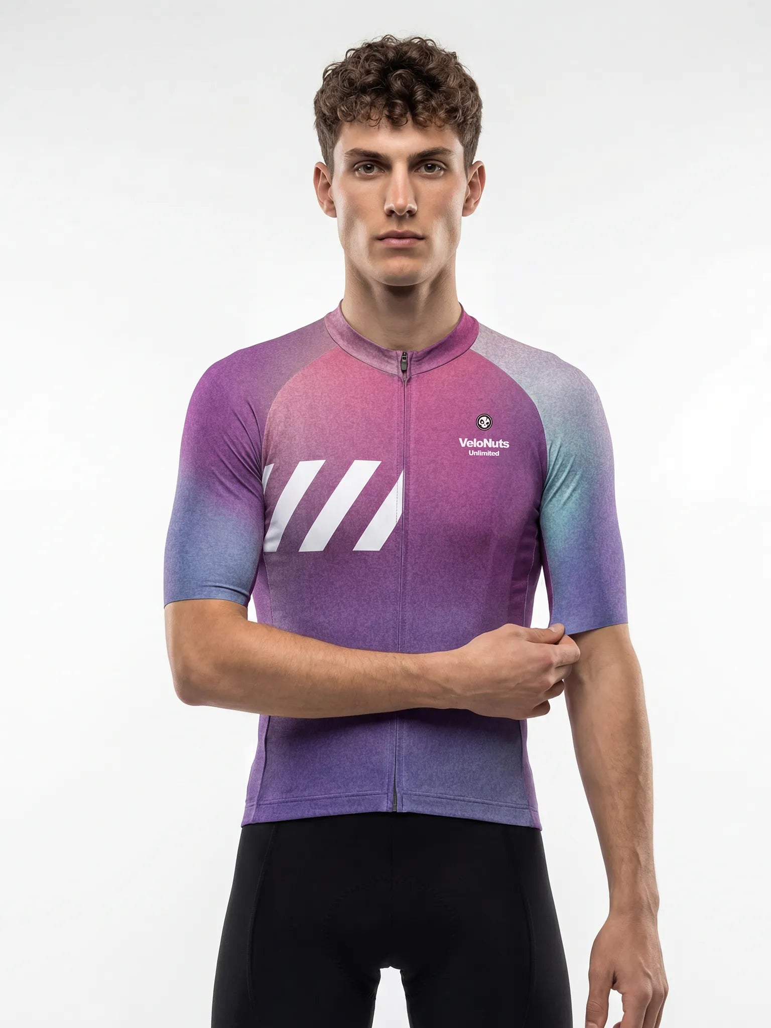 Men's Cycling Jersey-Lavender Mist