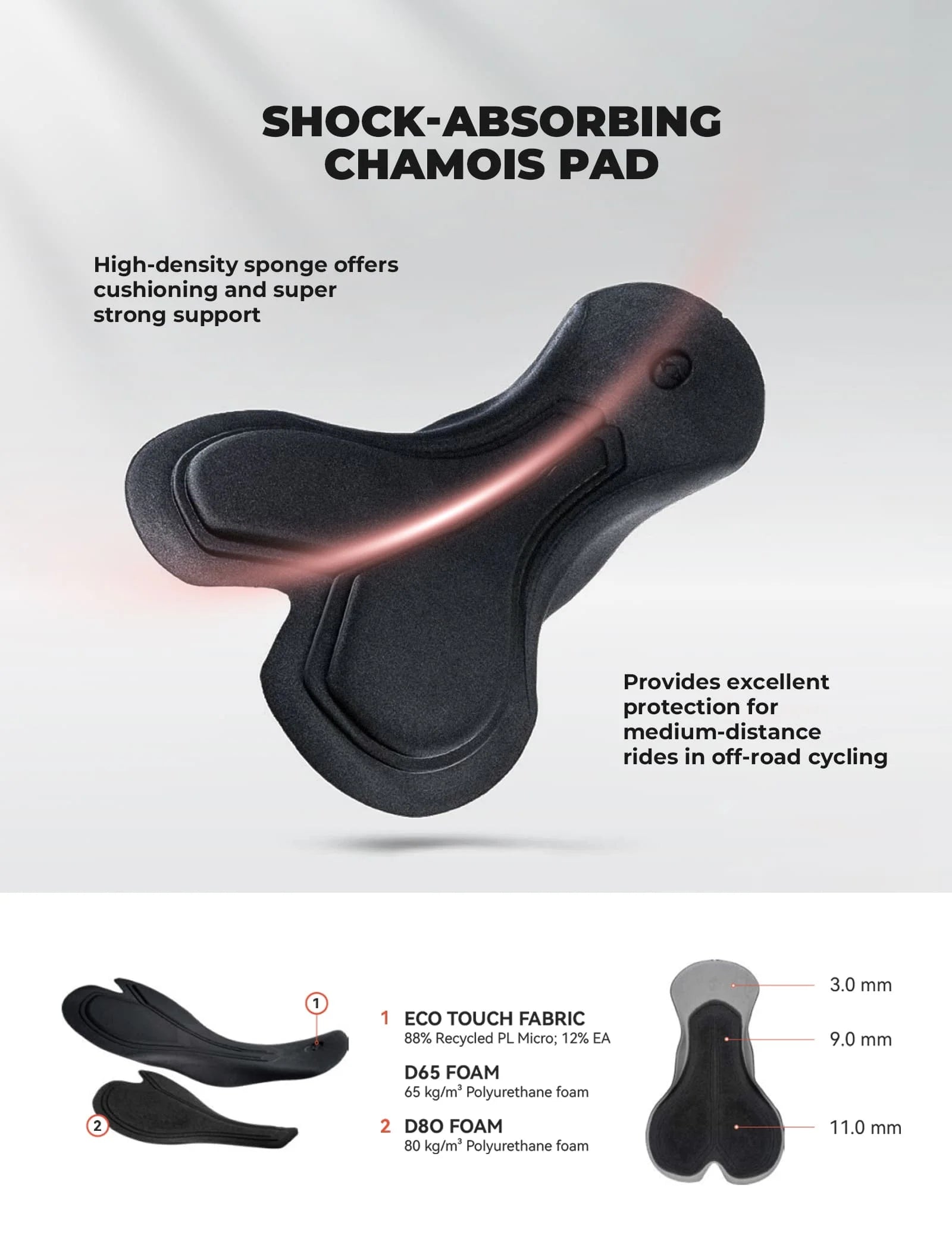 VeloNuts Women’s cycling bib shorts with breathable mesh straps, a cushioned Italian chamois, and anti-slip leg grippers.