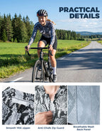 Women's Long Sleeve Cycling Jersey-Clear Sky