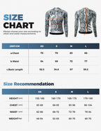 Women's Long Sleeve Cycling Jersey-Clear Sky