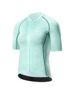 VeloNuts women's Iguana short sleeve cycling jersey with breathable fabric for road cycling
