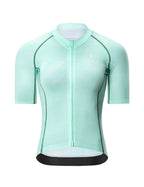 VeloNuts women's Iguana short sleeve cycling jersey with breathable fabric for road cycling