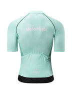 VeloNuts women's Iguana short sleeve cycling jersey with breathable fabric for road cycling