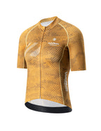 VeloNuts women's Iguana short sleeve cycling jersey with breathable fabric for road cycling