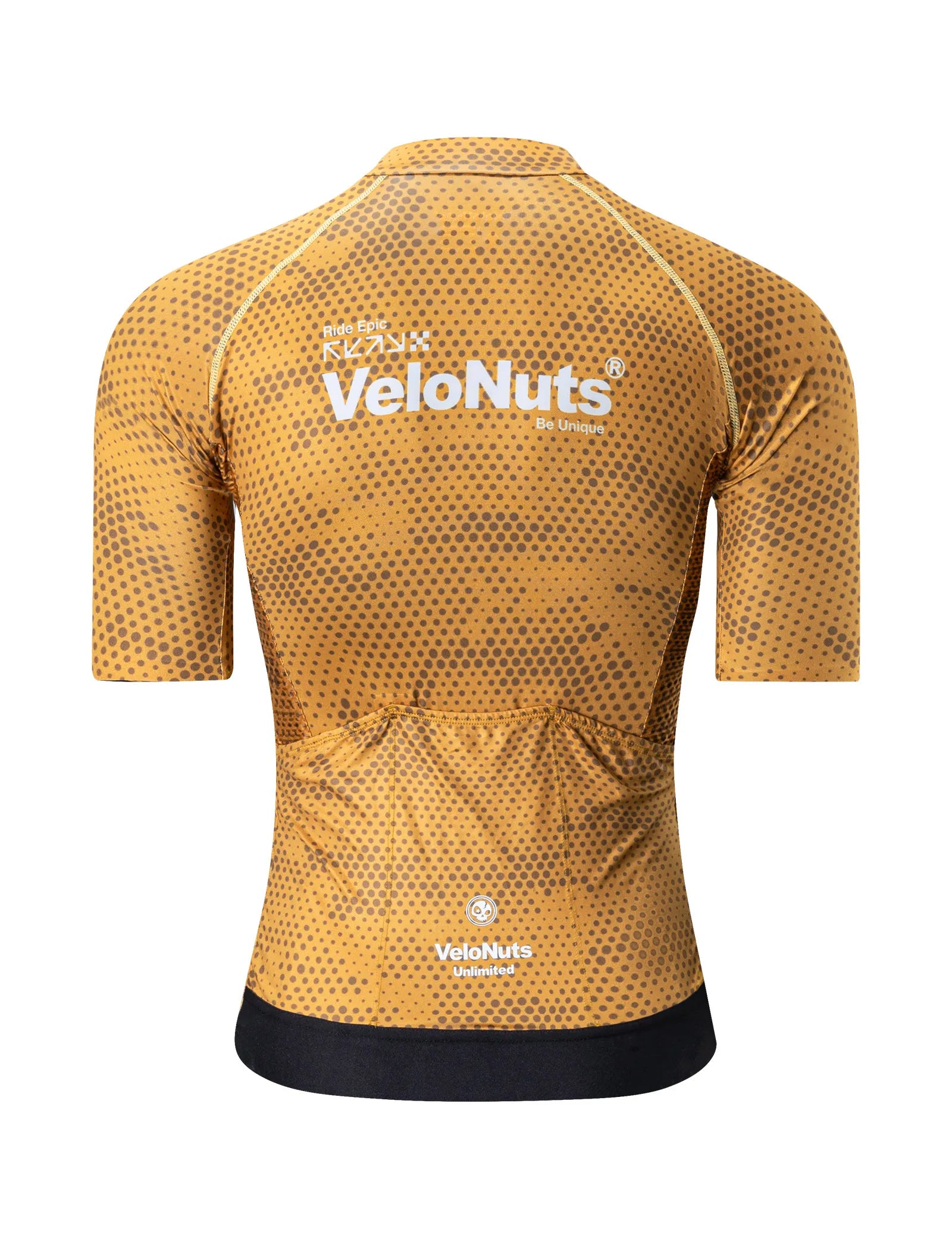VeloNuts women's Iguana short sleeve cycling jersey with breathable fabric for road cycling