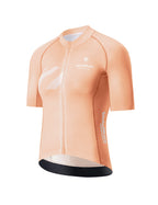 VeloNuts women's Iguana short sleeve cycling jersey with breathable fabric for road cycling
