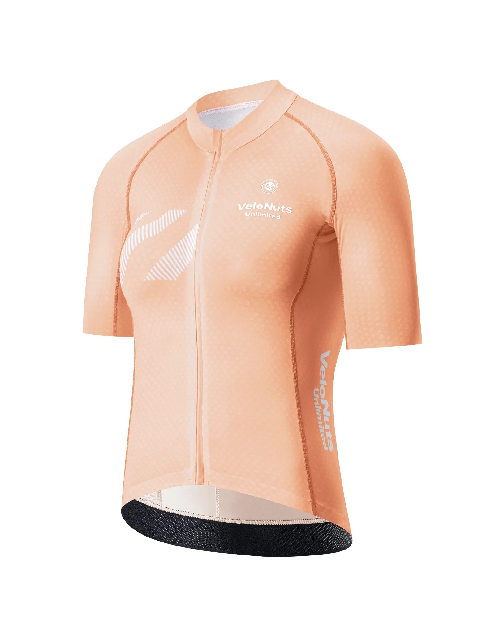 VeloNuts women's Iguana short sleeve cycling jersey with breathable fabric for road cycling