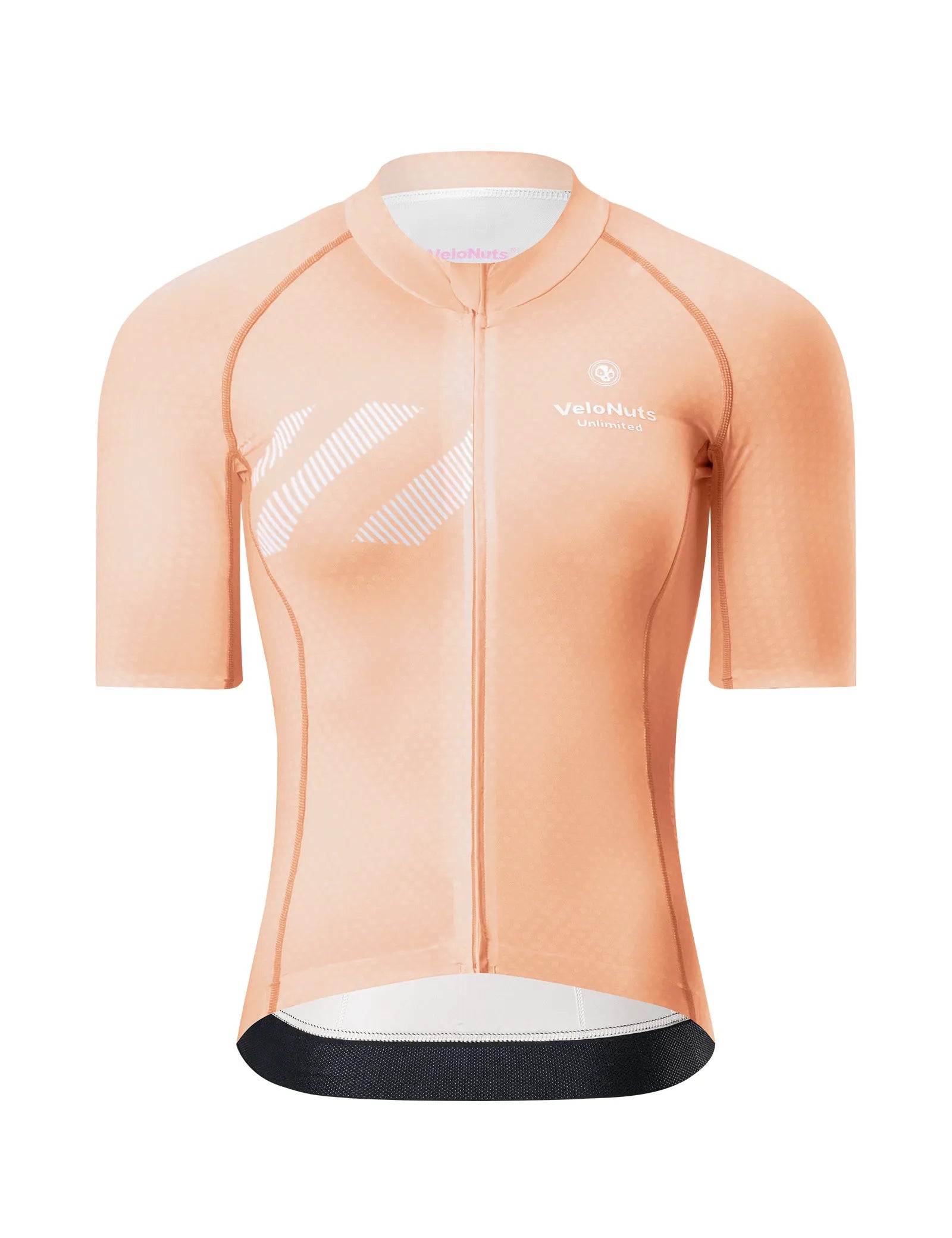 VeloNuts women's Iguana short sleeve cycling jersey with breathable fabric for road cycling
