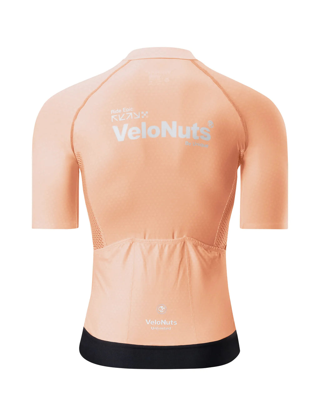 VeloNuts women's Iguana short sleeve cycling jersey with breathable fabric for road cycling